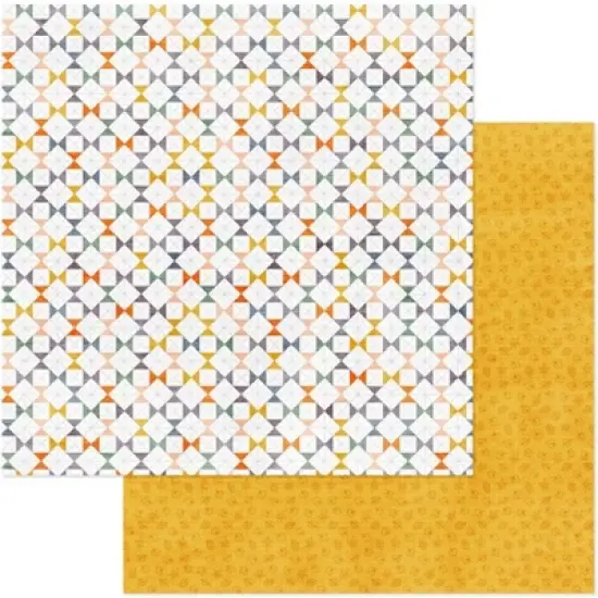 American Crafts Farmstead Harvest Patterned Double-Sided Cardstock 12"X12" image {4}