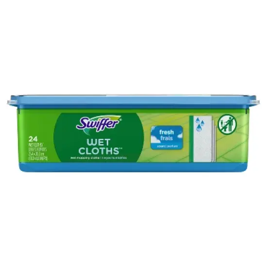 Swiffer Sweeper Wet Mopping Cloths Refills - Fresh Scent image {10}