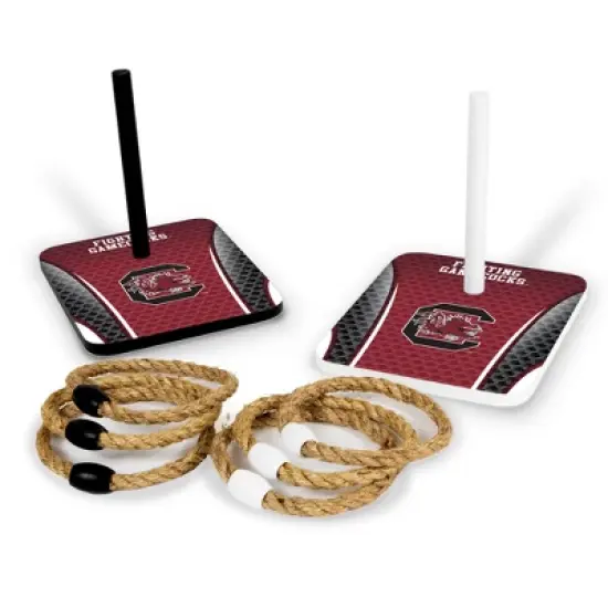 NCAA South Carolina Gamecocks Solid Wood Quoits Toss Game image {4}