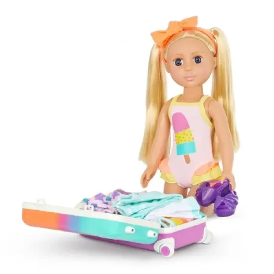 Glitter Girls Suitcase & Travel Outfit for 14" Dolls image {3}