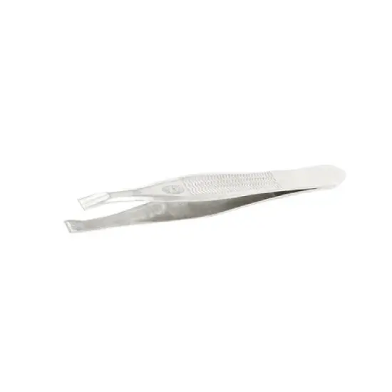Unique Bargains Cosmetic Tool Plucker Eyebrow Tweezers 3.5 Inch Length Silver Tone image {2}