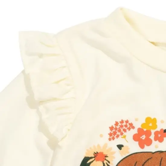 Disney Princess Anna Elsa Frozen Girls Graphic T-Shirt and Leggings Outfit Set Toddler to Big Kid image {8}