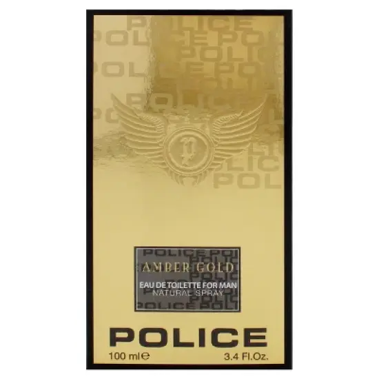 Police Amber Gold Men's Cologne EDT Spray - 3.4oz image {2}