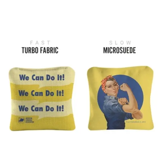 We Can Do It Synergy Pro Cornhole Bags (Set of 4) image {1}
