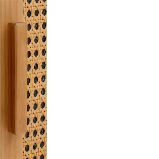 RealRooms Talo Scandinavian 3 Shelf Bookcase with Closed Storage image {3}