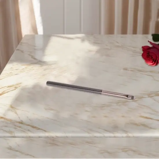 Unique Bargains Durable Undereye Makeup Brush Brown 1 Pc image {3}