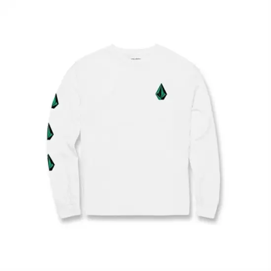 Volcom Boys Iconic Stone Long Sleeve Tee image {5}