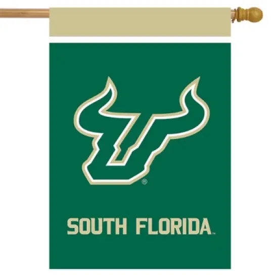 Briarwood Lane University Of Southern Florida NCAA Licensed House Flag 28" x 40" image {1}