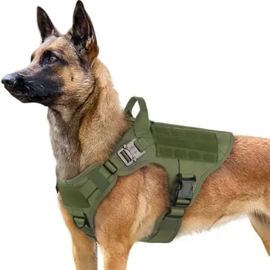 rabbitgoo Tactical Dog Harness for Large image {4}