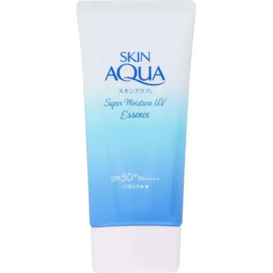 Skin Aqua Super Moisture UV Essence (80 g) MADE IN JAPAN BY ROHTO | SPF 50+ PA ++++ | Sunscreen Sun block + Hydration image {1}