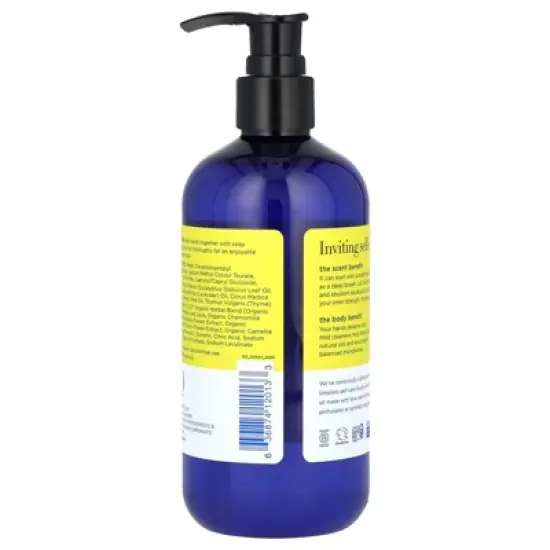 EO Products Energizing Lemon and Eucalyptus Hand Soap - 12 fz image {1}