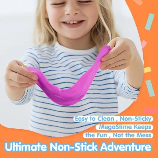 Joyfy 6 Pack Butter Slime Non-Sticky Mess-Free Stress Relief Slime Toys Party Favors For Kids Classroom Boys and Girls Birthday Gift Education Putty image {4}