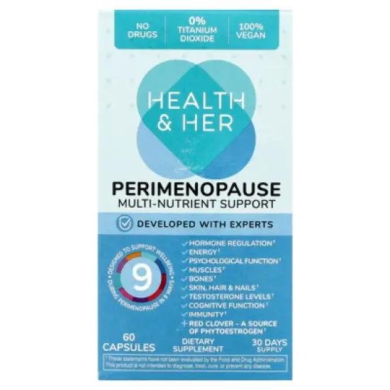 Health and Her Perimenopause, Multi-Nutrient Support, 60 Capsules image {4}