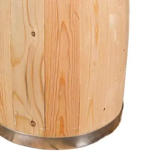 Claeys Old-Fashioned Rustic Pine Wood Multi Use Candy Keg 12.5" x 18" image {1}