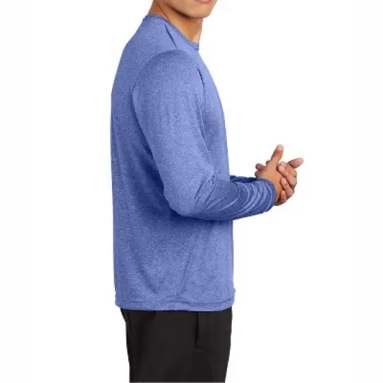 Mafoose Men's Long Sleeve Heather Contender Tee image {14}