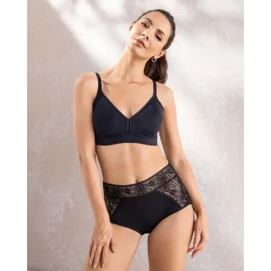 Leonisa  Pocketed Ballet Back Full-Coverage Bra - image {2}