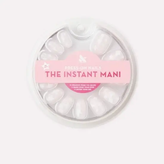 Olive & June Press-On Fake Nails - Round Short Large Star Overlap - 42ct image {4}