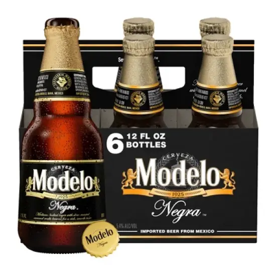 Modelo Negra Beer - 6pk/12 fl oz Bottles image {10}
