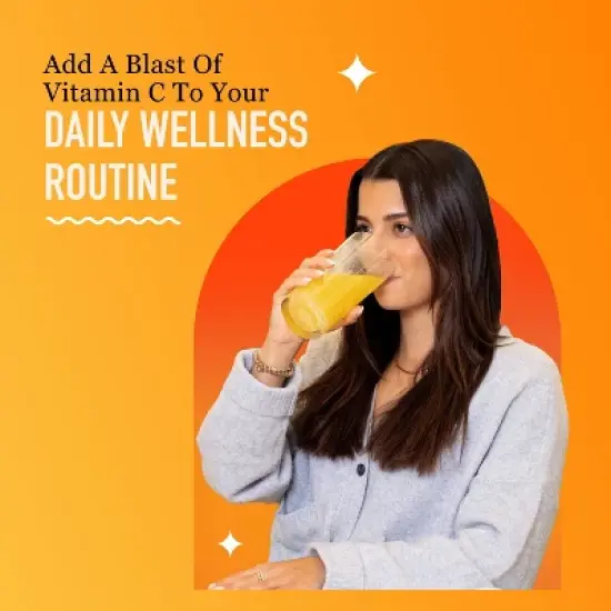 Airborne Immune Support Supplement Dissolving Tablets - Zesty Orange image {10}