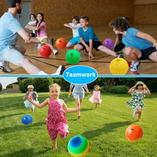 GSE 7" Inflatable Playground Ball for Indoor and Outdoor image {5}