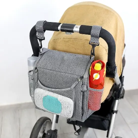 Multi-Use 3-in-1 Portable Travel Booster Seat and Bag, Travel Diaper Bag and Portable Booster Seat image {2}