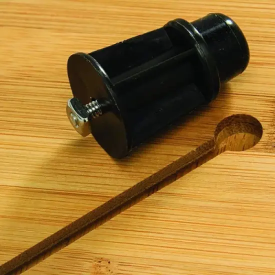 Camco 43548 4 Burner Grooved Bamboo Stove Top Work Surface with Adjustable Legs image {2}