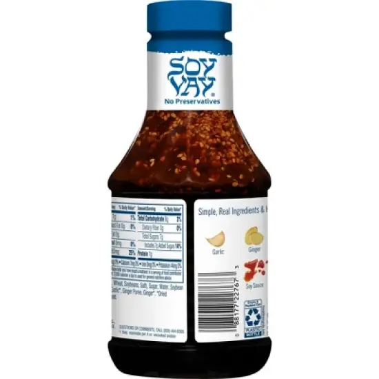 Soy Vay Marinade & Sauce 21 fl oz, image {3}