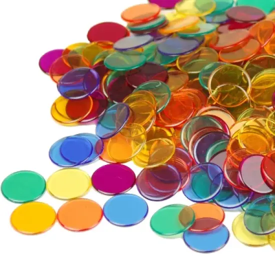 Learning Advantage Transparent Counters, Set of 1000 image {3}