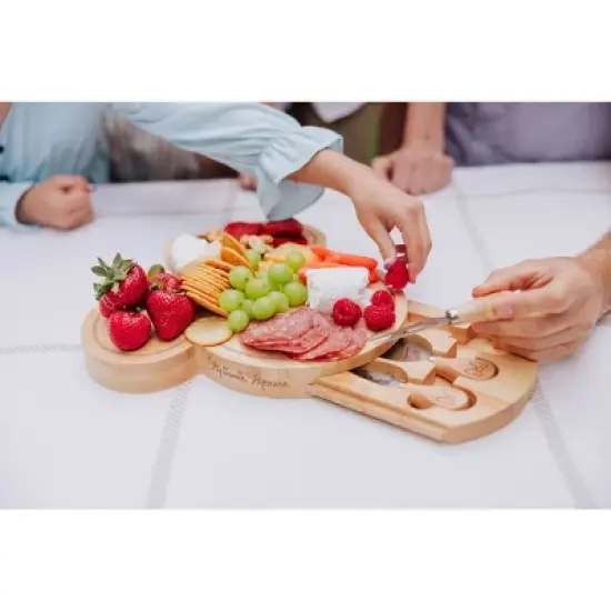 Toscana Minnie Mouse Head Shaped Parawood Cheese Board with Tools image {4}