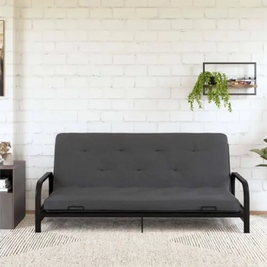 Full 6" Braga Bonnell Coil Microfiber Futon Mattress - Signature Sleep  image {2}