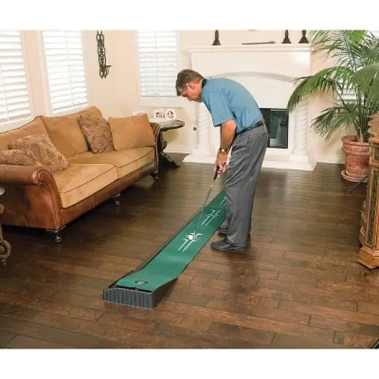 SKLZ Accelerator Pro Golf Practice Putting Mat - Green image {2}