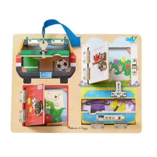 Melissa & Doug Locks & Latches Board image {5}