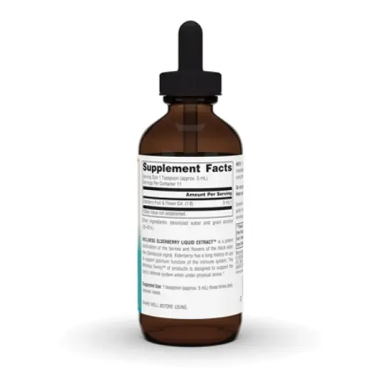 Wellness Elderberry Extract Liquid Extract by Source Naturals, Inc.  -  2 oz Liquid image {1}