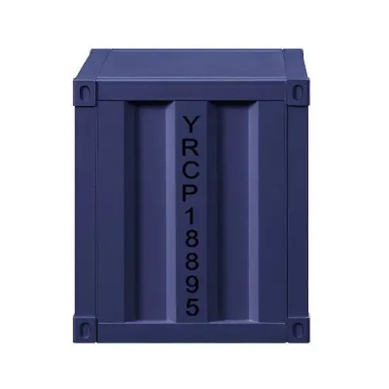20" Cargo Nightstands Blue - Acme Furniture image {3}