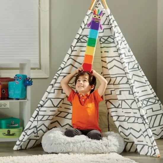 Hand2Mind Numberblocks Seven Playful Pal: Educational Math Plush Toy for Kids image {4}