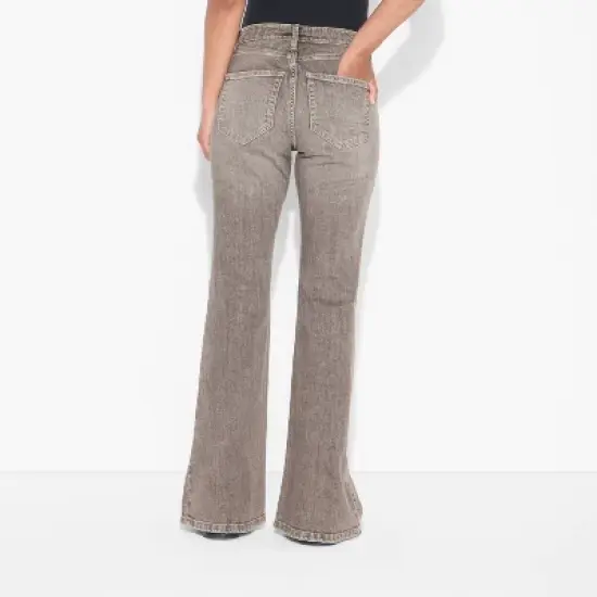Women's Mid-Rise Flare Curvy Jeans - Wild Fable&trade; image {2}