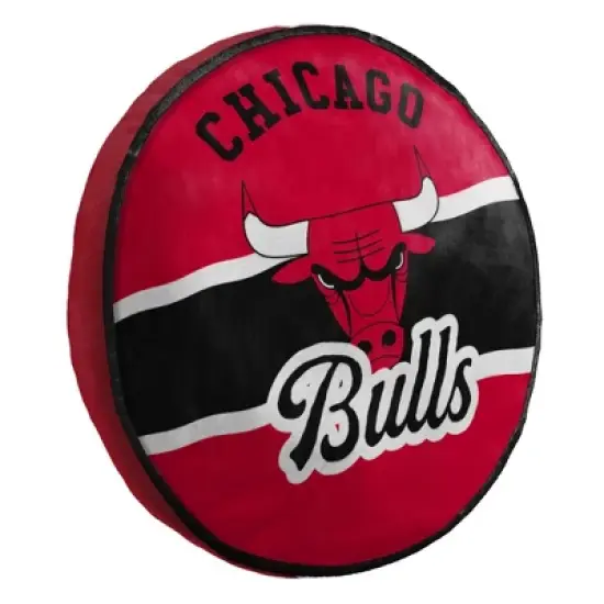 NBA Chicago Bulls 15'' Varsity Cloud Pillow image {3}