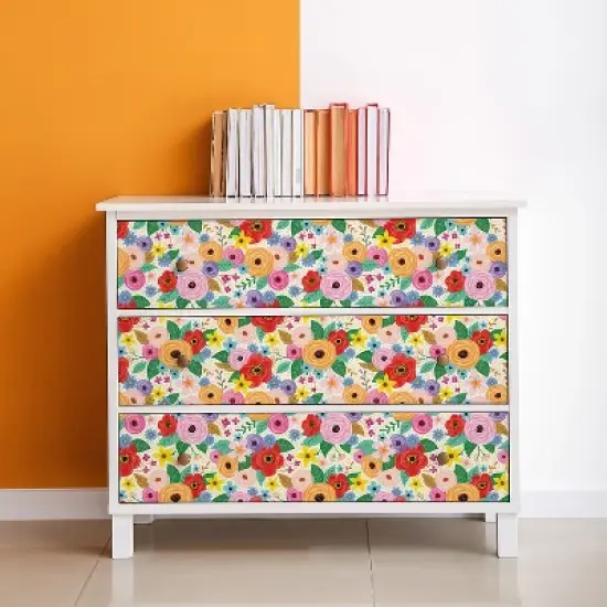 Teacher Created Resources&reg; Peel and Stick Decorative Paper Roll, 17-1/2" x 10 ft, Wildflowers image {4}