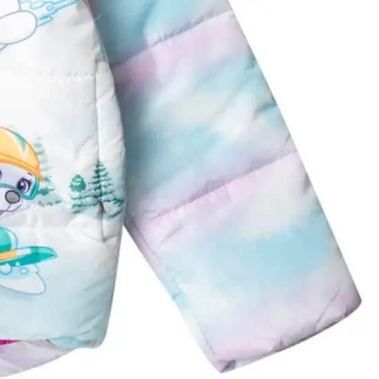 PAW Patrol Everest Rubble Marshall Girls Winter Coat Puffer Jacket Little Kid image {5}