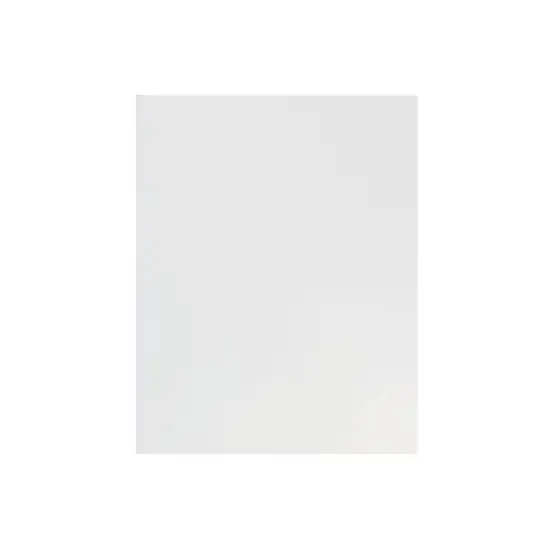 JAM Paper Laminated Two-Pocket Glossy Presentation Folders White 385GWHD image {4}
