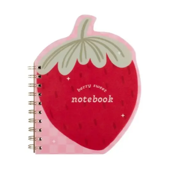 FRINGE Die-Cut Cover Spiral Journal Berry Sweet image {5}