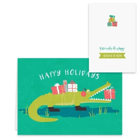 25ct Coastal Holiday Greeting Cards - Masterpiece Studio image {4}