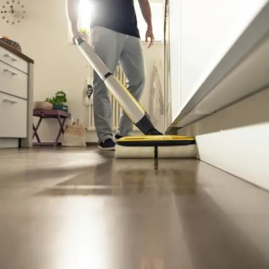 Karcher FC 7 Cordless Electric Hard Floor Cleaner - for Laminate, Wood, Tile, LVT, Vinyl & Stone Flooring image {7}