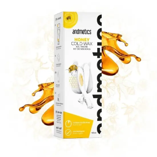 andmetics Honey Cold Wax - 3.38 fl oz image {1}