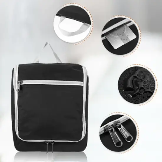 Unique Bargains Waterproof Travel Hanging Makeup Bag 1 Pc image {2}