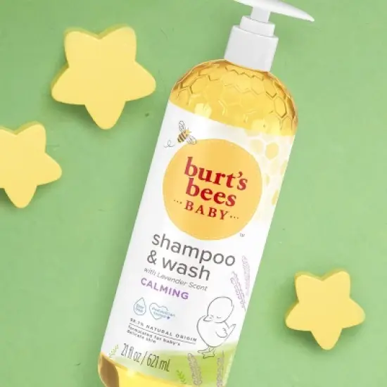 Burt's Bees Baby Shampoo & Wash, Calming - 21oz image {7}
