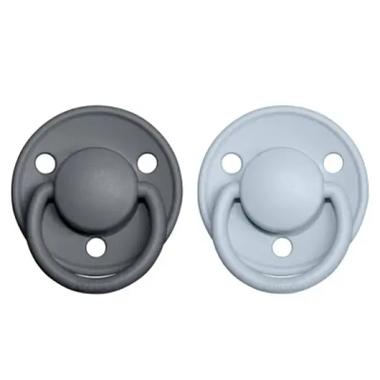 Bibs De Lux Silicone Pacifier - 0-3 Years - 2pk image {2}