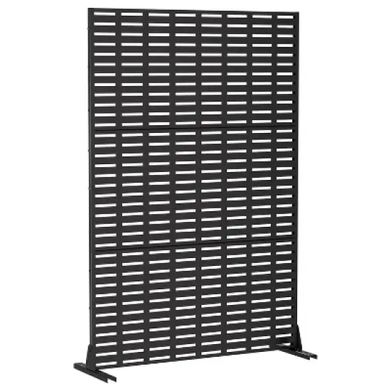 PexFix 72 in. H x 47 in. W Outdoor Metal Privacy Screen Garden FenceWall Applique image {2}