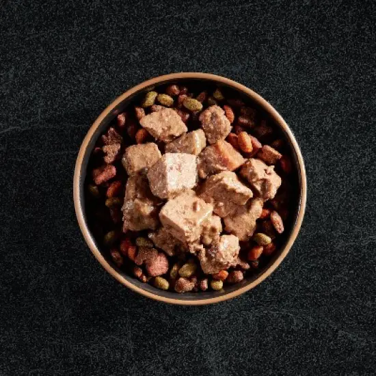 Cesar Loaf and Topper in Sauce Cheese, Potato, Egg, Pork and Gravy Flavor Small Breed Wet Dog Food - 3.5oz image {7}