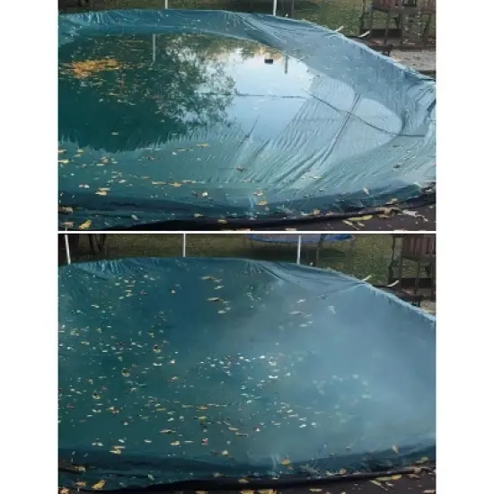 EDOU DIRECT Submersible Pool Cover Pump Black Edition Includes 16' Kink-proof Drainage Hose, 2 Adapters image {1}